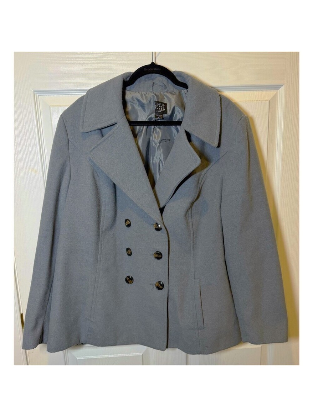 Plus Size Pea Coat
